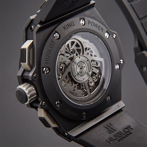 hublot king power unico black magic replica|Hublot king power f1.